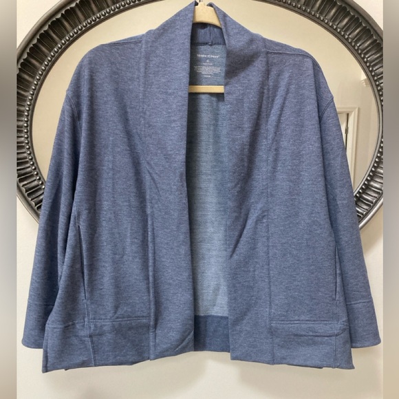 Ministry of Supply Fusion Terry Cardigan NWT Oversized Small - Picture 2 of 10